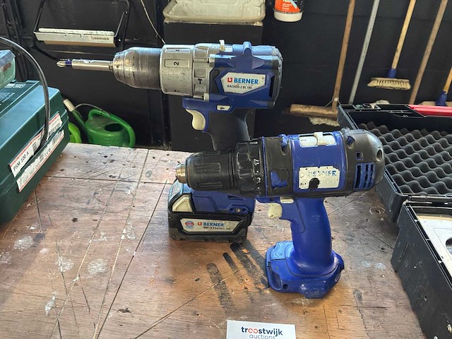 Berner boormachine (2x) - afbeelding 1 van  7