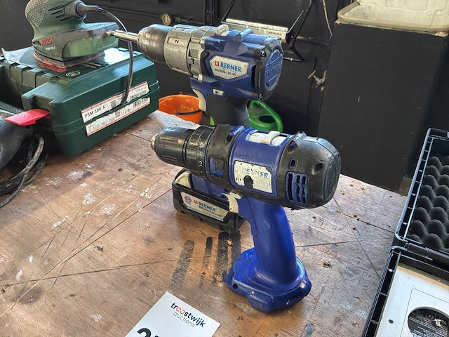 Berner boormachine (2x) - afbeelding 2 van  7