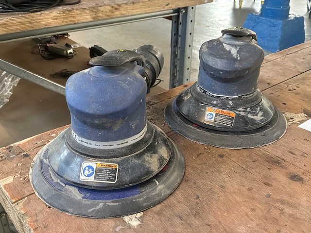 Berner bpt-ros 150 pneumatische handschuurmachine (2x) - afbeelding 4 van  10