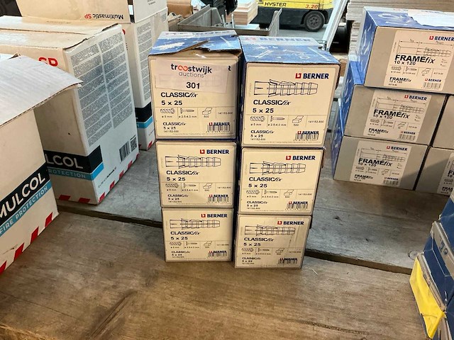 Berner doos pluggen (8x) - afbeelding 1 van  2