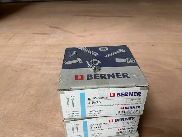 Berner schroeven 4.5x25 (600x) - afbeelding 2 van  2