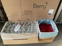 Berry knijpflessen 750ml met dop (17820x) - afbeelding 2 van  5