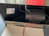 Bertazzoni k90amlna afzuigkap met motor en verlichting zwart/rvs - afbeelding 4 van  4