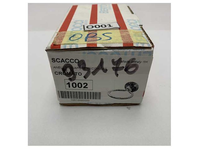 Bertocci 93176 chrome check ring - 10010020000 - afbeelding 2 van  3