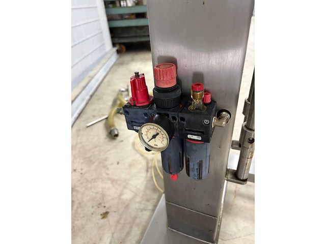 Bertolini - dsa1000 - rvs vulmachine met pedaalbediening - afbeelding 2 van  12