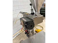 Bertolini - dsa1000 - rvs vulmachine met pedaalbediening - afbeelding 3 van  12