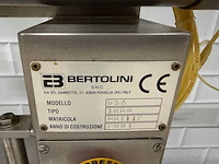 Bertolini - dsa1000 - rvs vulmachine met pedaalbediening - afbeelding 8 van  12