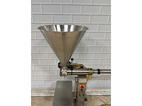 Bertolini - dsa1000 - rvs vulmachine met pedaalbediening - afbeelding 9 van  12