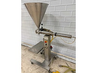 Bertolini - dsa1000 - rvs vulmachine met pedaalbediening - afbeelding 10 van  12