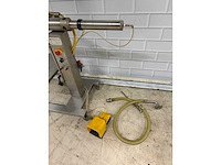 Bertolini - dsa1000 - rvs vulmachine met pedaalbediening - afbeelding 11 van  12