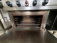 Bertos - rvs gasfornuis met oven - afbeelding 3 van  4