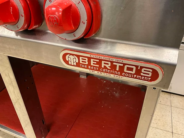 Berto’s e7p4b elektrisch fornuis - afbeelding 6 van  7