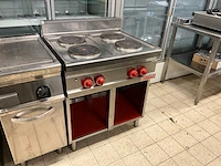 Berto’s e7p4b elektrisch fornuis