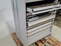 Beschadigde gereedschapswagen met inhoud, lista - afbeelding 9 van  10