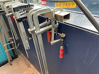 Bessey partij lijmklemmen op wandrek - afbeelding 2 van  8