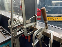 Bessey partij lijmklemmen op wandrek - afbeelding 6 van  8