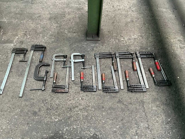 Bessey wurth partij diverse lijmtangen (13x) - afbeelding 1 van  6