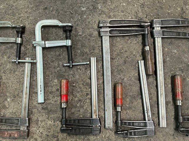 Bessey wurth partij diverse lijmtangen (13x) - afbeelding 4 van  6