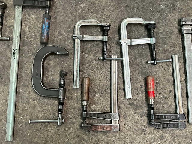 Bessey wurth partij diverse lijmtangen (13x) - afbeelding 5 van  6