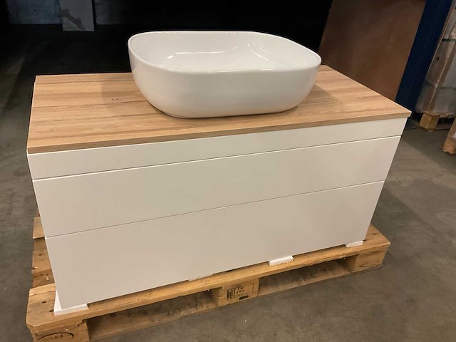 Best design beauty badmeubel 100 cm - afbeelding 1 van  6