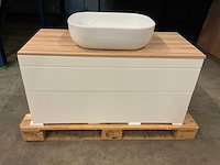 Best design beauty badmeubel 100 cm - afbeelding 3 van  6