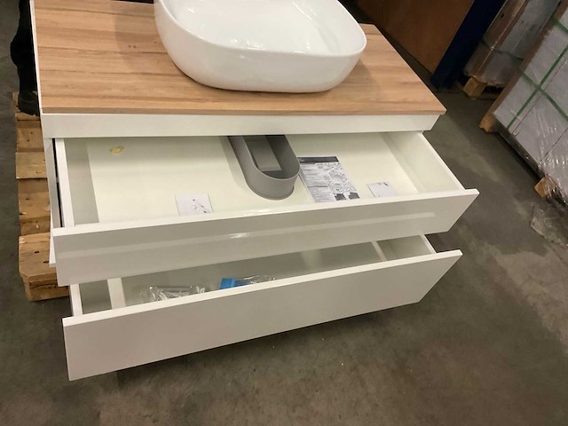 Best design beauty badmeubel 100 cm - afbeelding 5 van  6