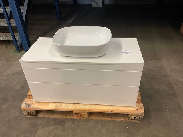 Best design beauty badmeubel 100 cm - afbeelding 3 van  6