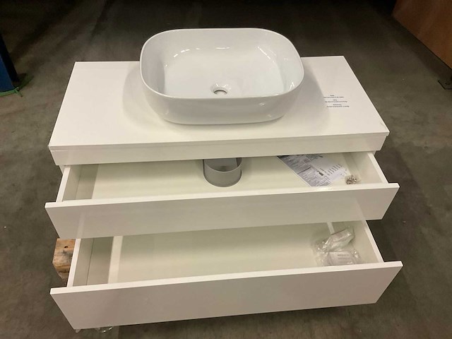 Best design beauty badmeubel 100 cm - afbeelding 5 van  6