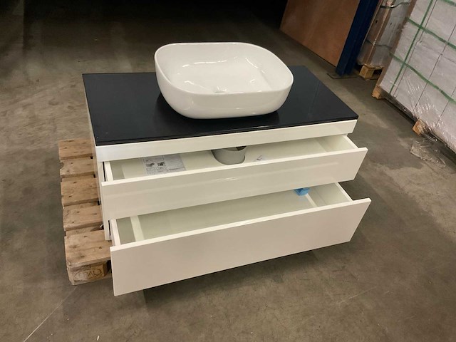 Best design beauty badmeubel 100 cm - afbeelding 5 van  6