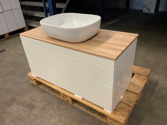 Best design beauty badmeubel 100 cm - afbeelding 2 van  6