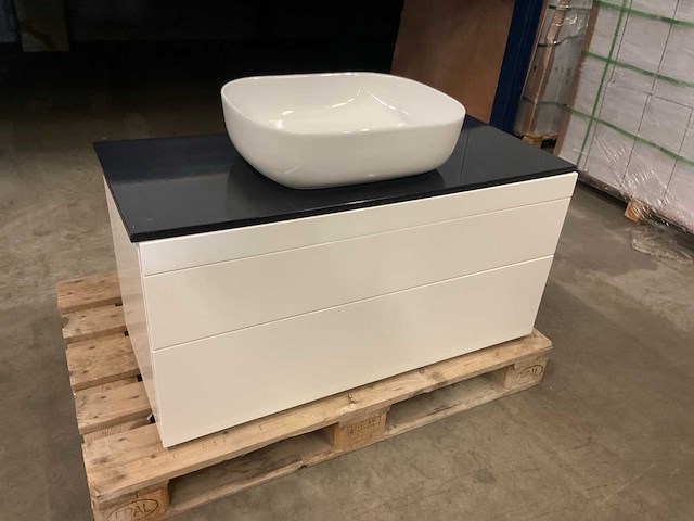 Best design beauty badmeubel 100 cm - afbeelding 1 van  6