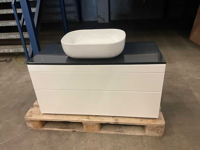 Best design beauty badmeubel 100 cm - afbeelding 3 van  6