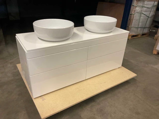 Best design beauty badmeubel 120 cm - afbeelding 1 van  6