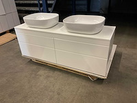 Best design beauty badmeubel 140 cm - afbeelding 1 van  2