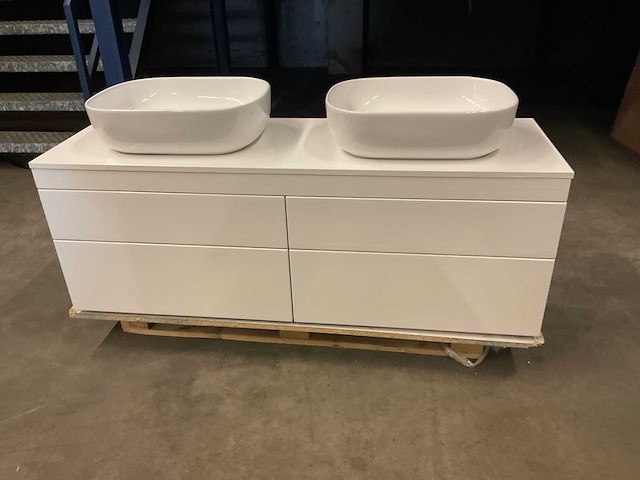 Best design beauty badmeubel 140 cm - afbeelding 2 van  2