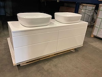Best design beauty badmeubel 140 cm - afbeelding 1 van  6