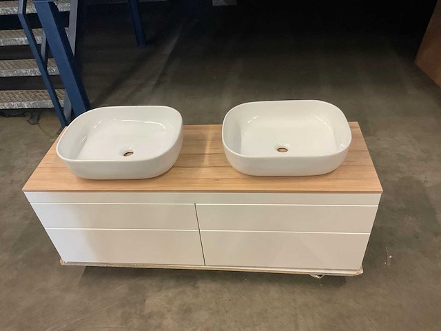 Best design beauty badmeubel 140 cm - afbeelding 4 van  6