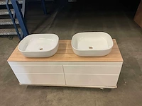 Best design beauty badmeubel 140 cm - afbeelding 4 van  5