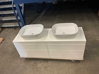 Best design beauty badmeubel 140 cm - afbeelding 3 van  5