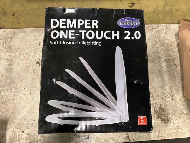 Best design softclose one touch wc bril - afbeelding 1 van  3