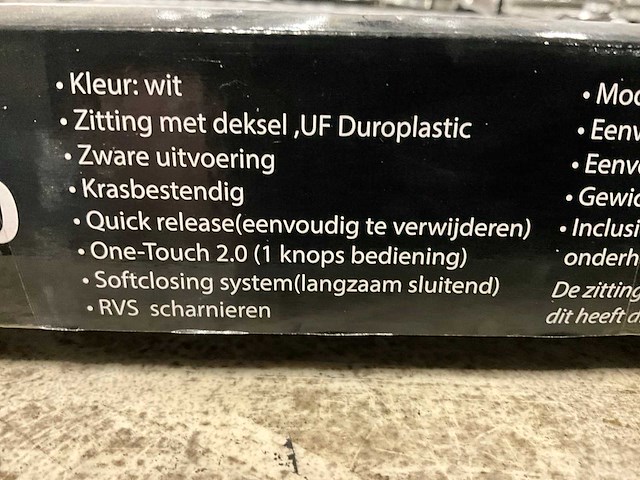 Best design softclose one touch wc bril - afbeelding 2 van  3