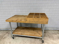 Bestek / restaurant mobiele wagen geremd - afbeelding 1 van  4