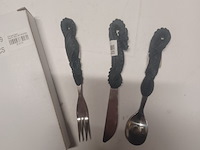 Bestek set draak 3 pcs aantal 2 sets. - afbeelding 2 van  3
