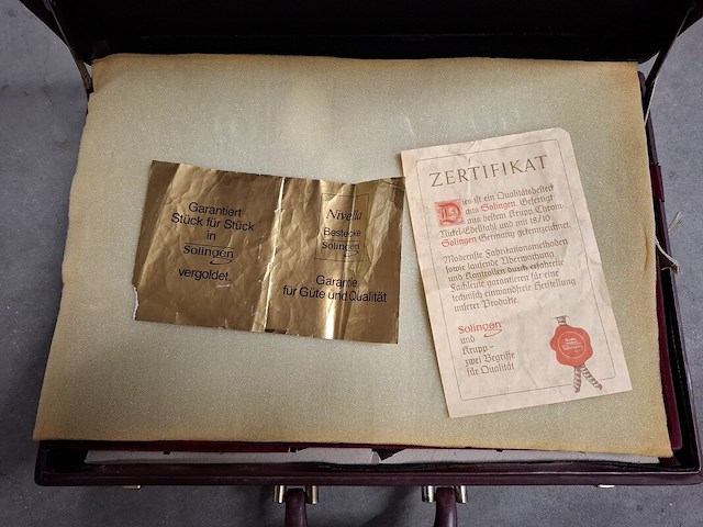 Bestek set, nivella solingen - afbeelding 4 van  8