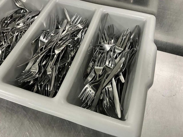 Bestekbak met gebaksvorken - afbeelding 4 van  4