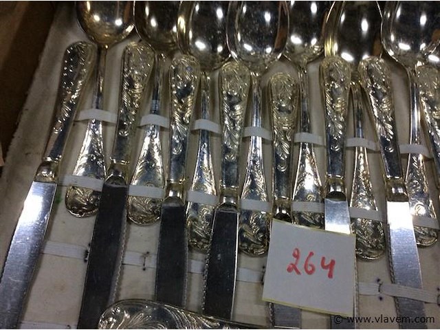 Bestekkoffer compleet - afbeelding 2 van  4