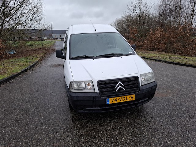 Bestelwagen, citroen, jumpy 2.0hdi 900, wit, 2007 - afbeelding 23 van  31