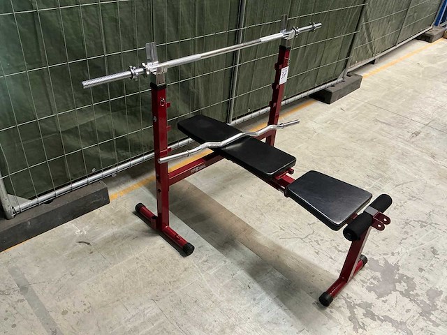 Bestfitness halterbank - afbeelding 1 van  9