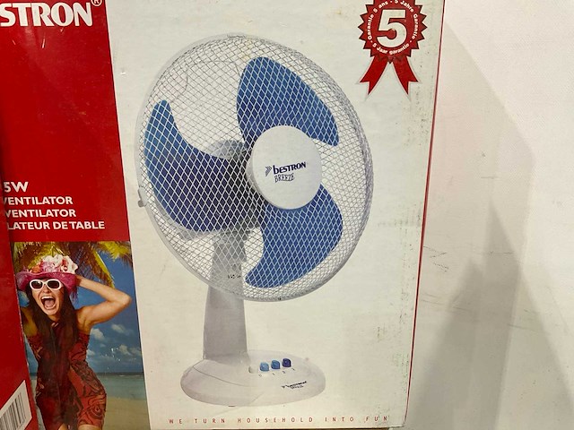 Bestron - ventilator (4x) - afbeelding 3 van  5