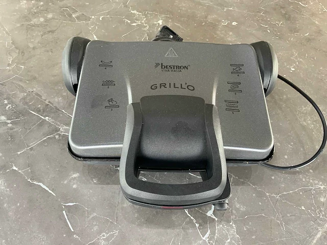 Bestron - viva italia acg380 - contactgrill 1800w - afbeelding 1 van  5
